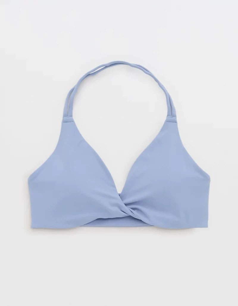 OFFLINE By Aerie Real Me XTRA Twist Halter Sports Bra