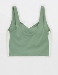 OFFLINE By Aerie Real Me Track Low Key Longline Sports Bra