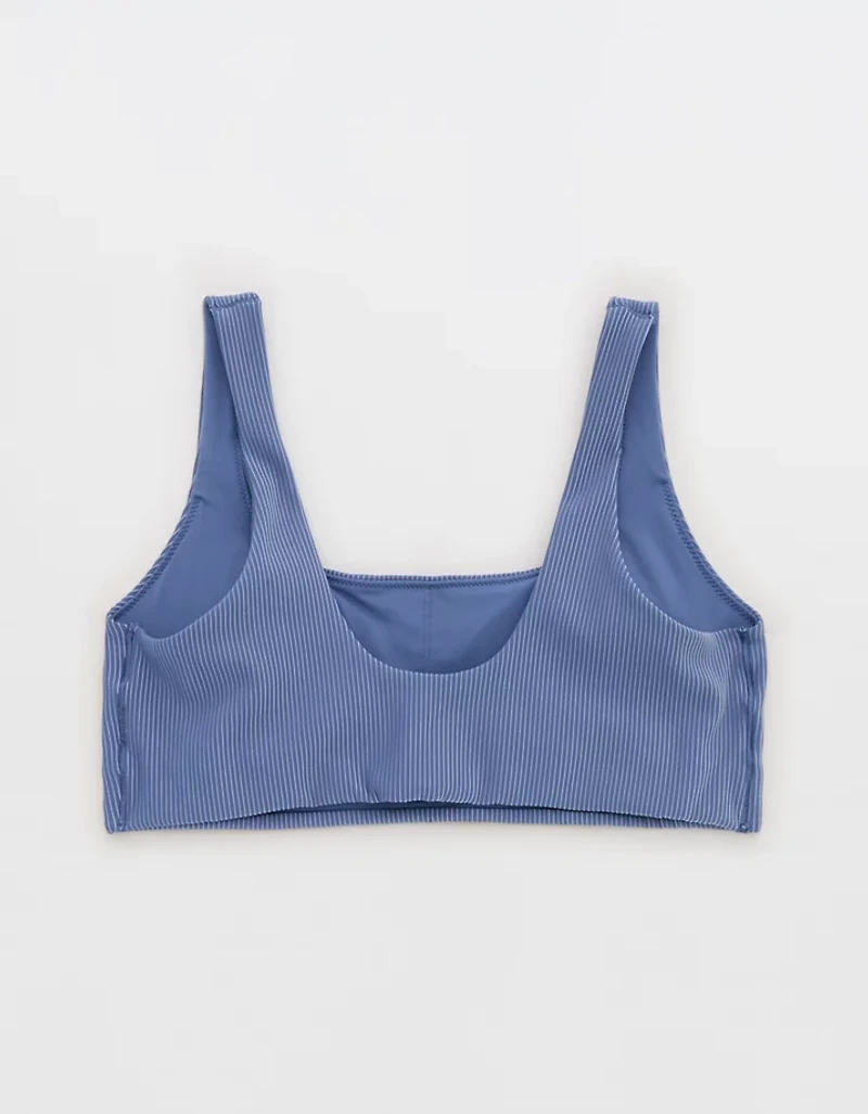 OFFLINE By Aerie Stripe Rib Classic Sports Bra