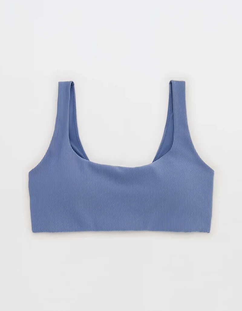OFFLINE By Aerie Stripe Rib Classic Sports Bra