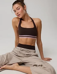 OFFLINE By Aerie Real Me Xtra Track Halter Sports Bra