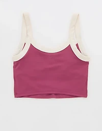 Offline By Aerie Real Me Low Key Ringer Longline Sports Bra
