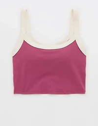 Offline By Aerie Real Me Low Key Ringer Longline Sports Bra