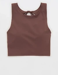 OFFLINE By Aerie Real Me Xtra Tie Back Longline Sports Bra