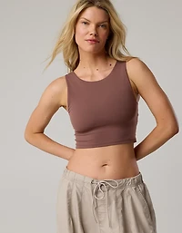 OFFLINE By Aerie Real Me Xtra Tie Back Longline Sports Bra