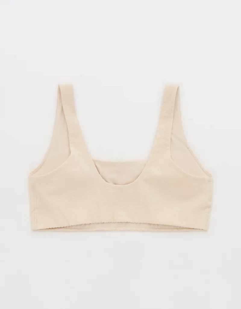 OFFLINE By Aerie Seersucker Classic Sports Bra