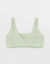 OFFLINE By Aerie Seersucker Classic Sports Bra