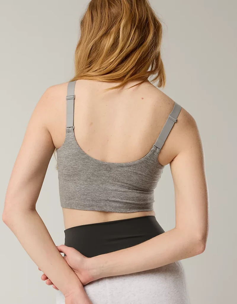 OFFLINE By Aerie The Hugger Longline Sports Bra