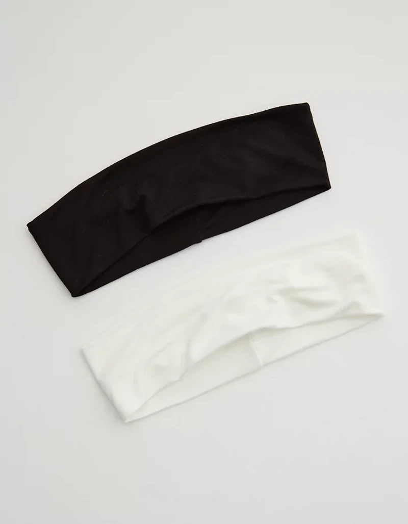 Aerie Jersey Headband 2-Pack