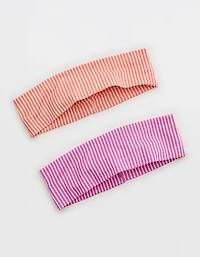Aerie Jersey Headband 2-Pack