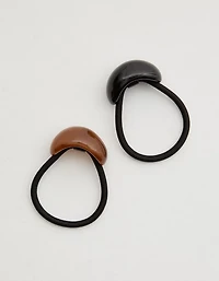 Aerie Resin Ball Hair Tie 2-Pack
