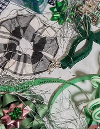 Aerie Flannel Lace Scrunchie