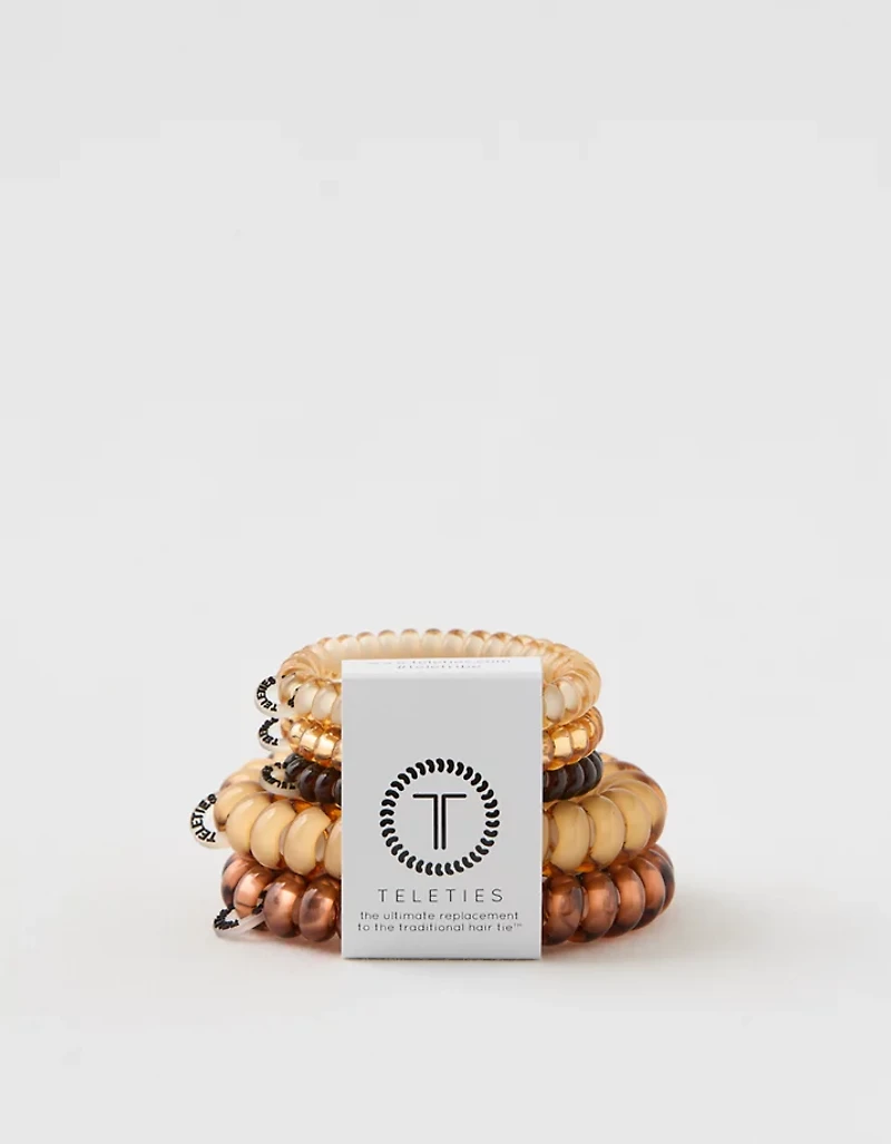 Teleties Large And Small Hair Ties 5-Pack