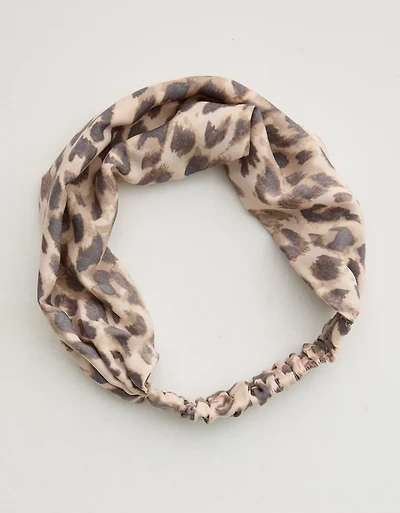 Aerie Satin Scrunched Headband