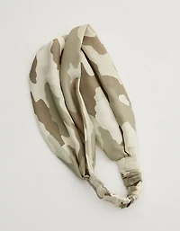 Aerie Satin Scrunched Headband
