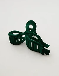 Aerie Velvet Bow Hair Clip