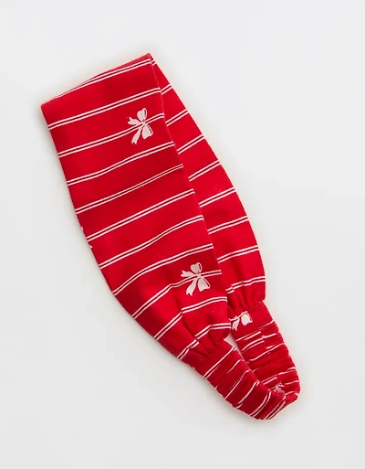 Aerie Flannel Sleep Headband