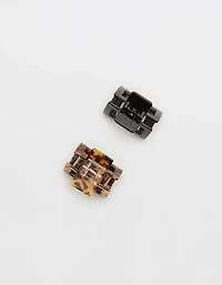 Aerie Square Hair Clip 2-Pack