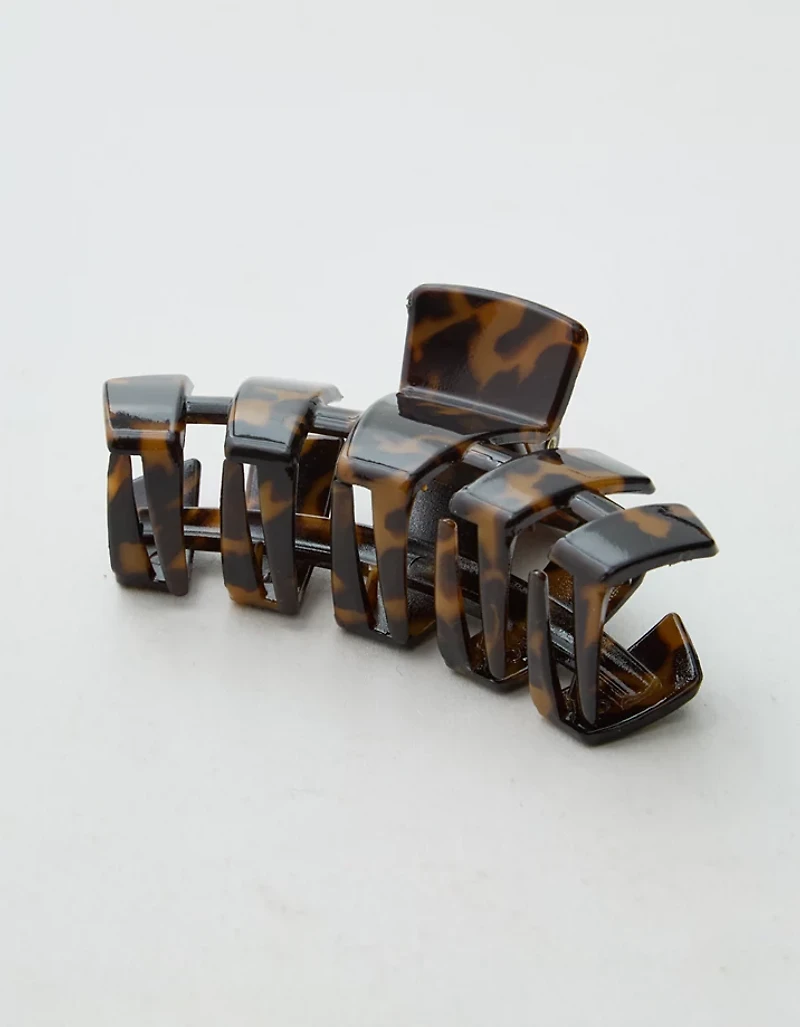 Teleties Classic Tortoise Unbreakable Large Claw Hair Clip