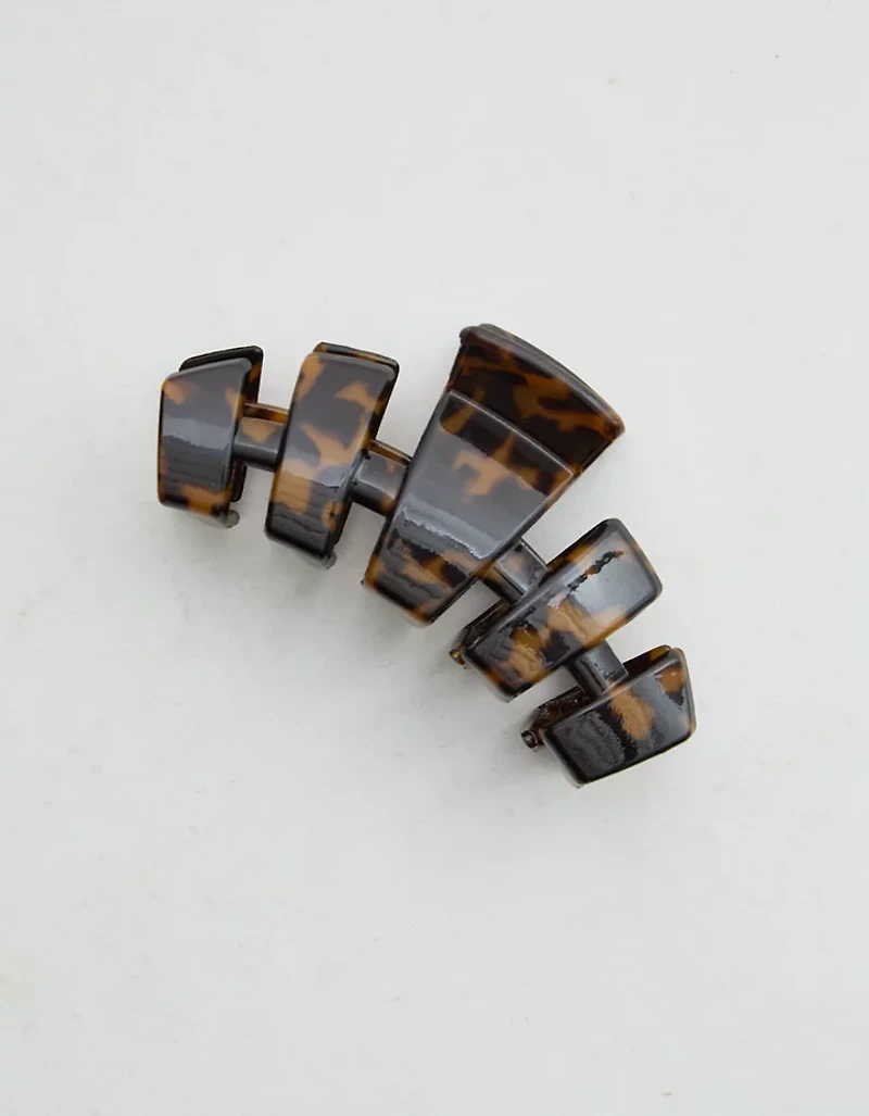 Teleties Classic Tortoise Unbreakable Large Claw Hair Clip