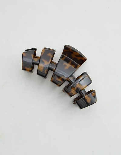 Teleties Classic Tortoise Unbreakable Large Claw Hair Clip