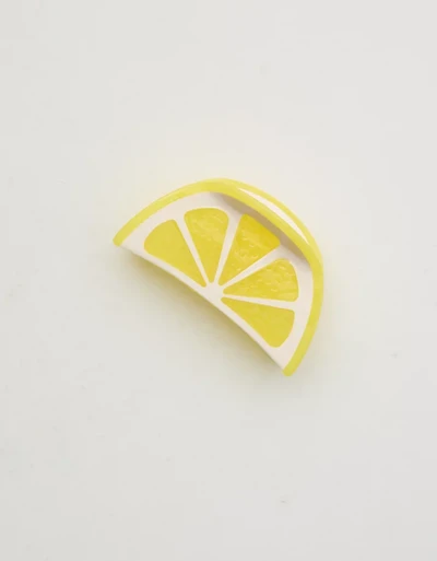 Aerie Lemon Claw Clip