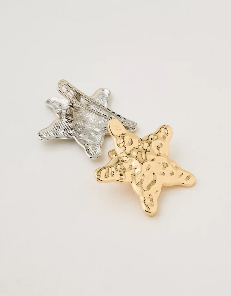 Aerie Metal Star Clip 2-Pack
