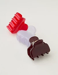 Aerie Jelly Medium Hair Clip 2-Pack