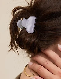 Aerie Jelly Medium Hair Clip 3-Pack