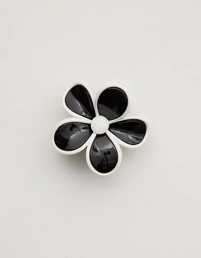 Aerie Two Tone Flower Hair Clip
