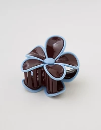 Aerie Two Tone Flower Hair Clip