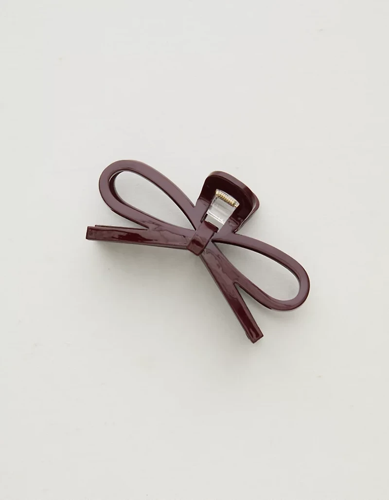 Aerie Cutout Bow Hair Clip