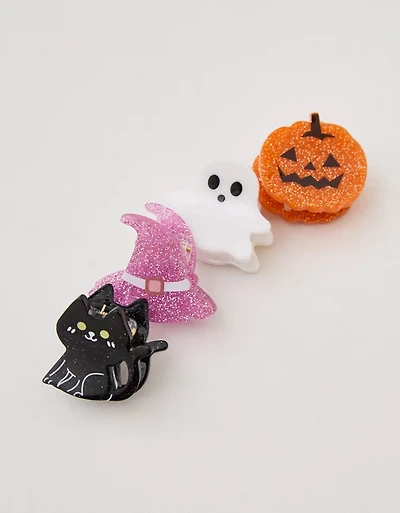 Aerie Halloween Mini Hair Clip Pack