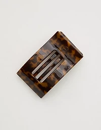 Teleties Medium Flat Rectangle Hair Clip