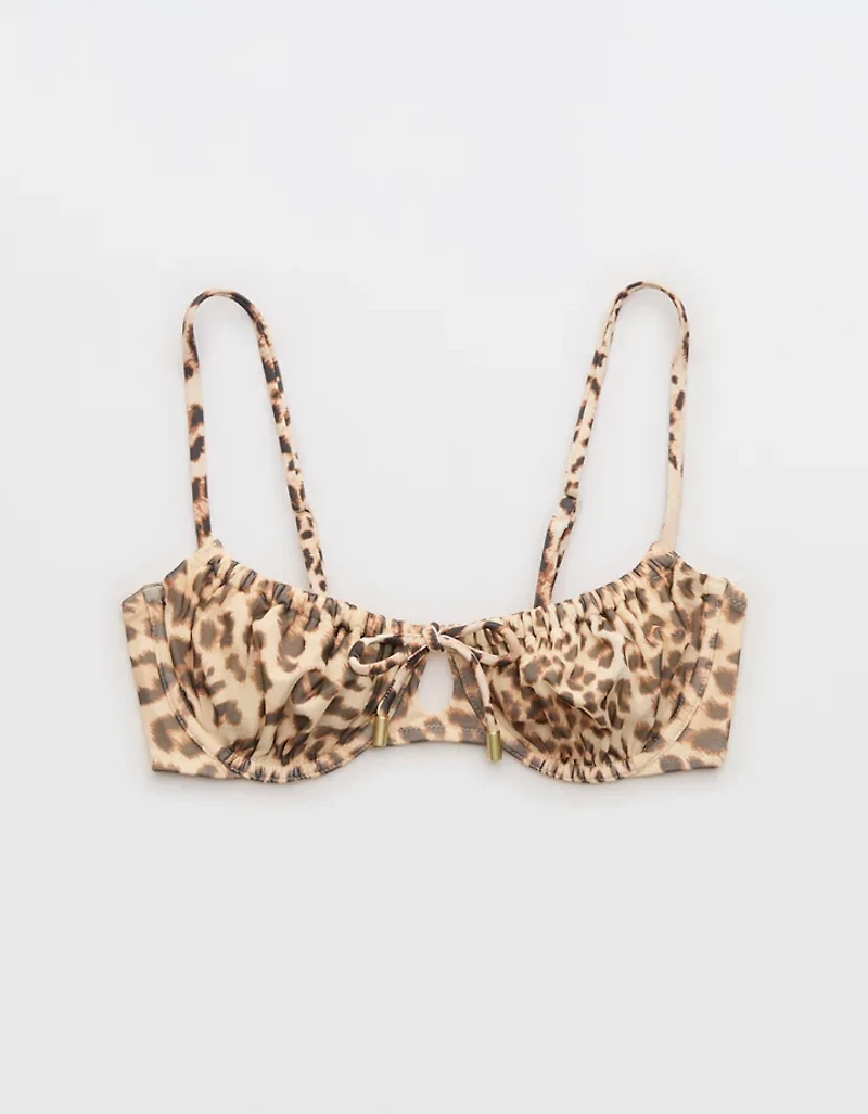 Aerie Mesh Unlined Underwire Bikini Top