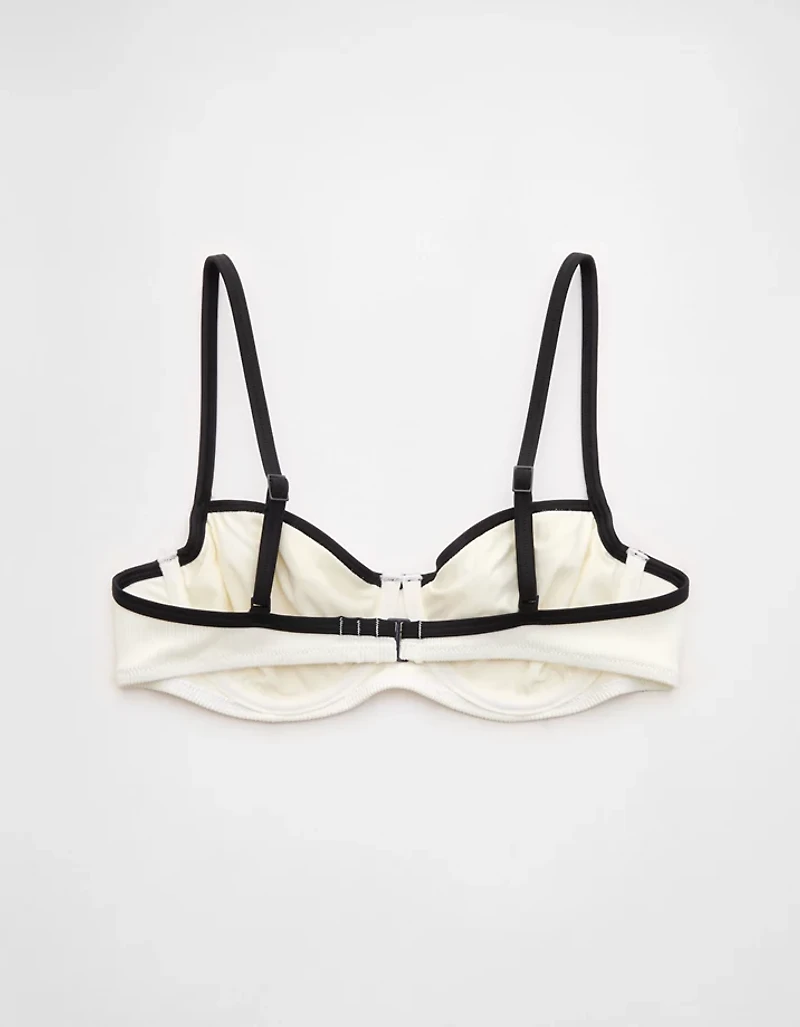 Aerie Unlined Underwire Ribbed Bikini Top