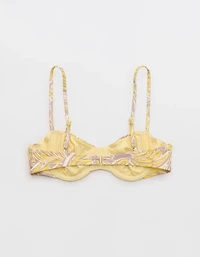 Aerie Ruched Unlined Underwire Bikini Top