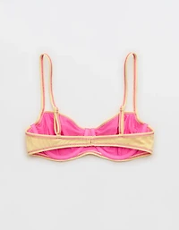Aerie Ribbed Unlined Underwire Bikini Top