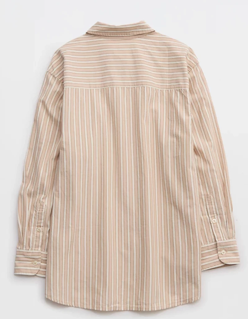 Aerie Poplin PJ-To-Party Shirt
