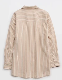 Aerie Poplin PJ-To-Party Shirt