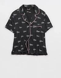 Aerie Real Soft® Short Sleeve Pajama Shirt