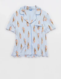 Aerie Real Soft® Short Sleeve Pajama Shirt