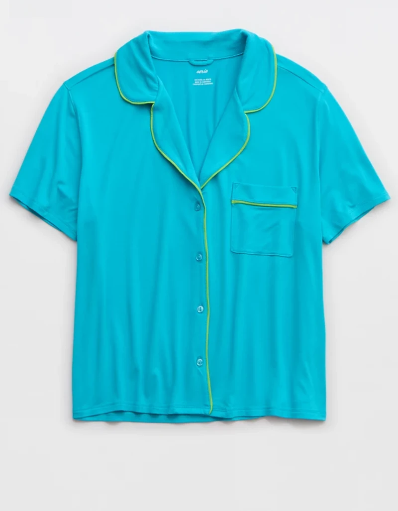 Aerie Real Soft® Short Sleeve Pajama Shirt