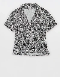 Aerie Real Soft® Short Sleeve Pajama Shirt