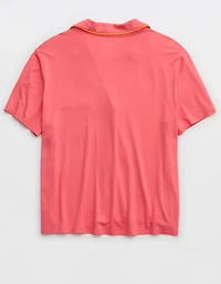 Aerie Real Soft® Short Sleeve Pajama Shirt