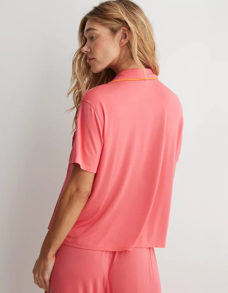 Aerie Real Soft® Short Sleeve Pajama Shirt