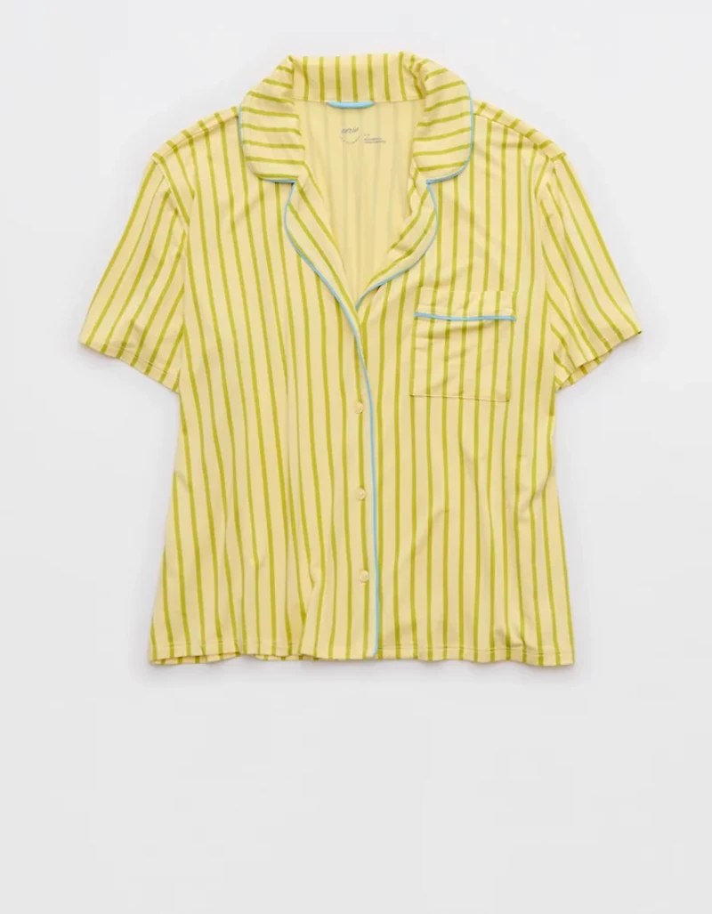 Aerie Real Soft® Short Sleeve Pajama Shirt