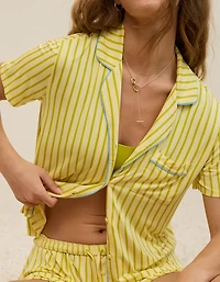 Aerie Real Soft® Short Sleeve Pajama Shirt