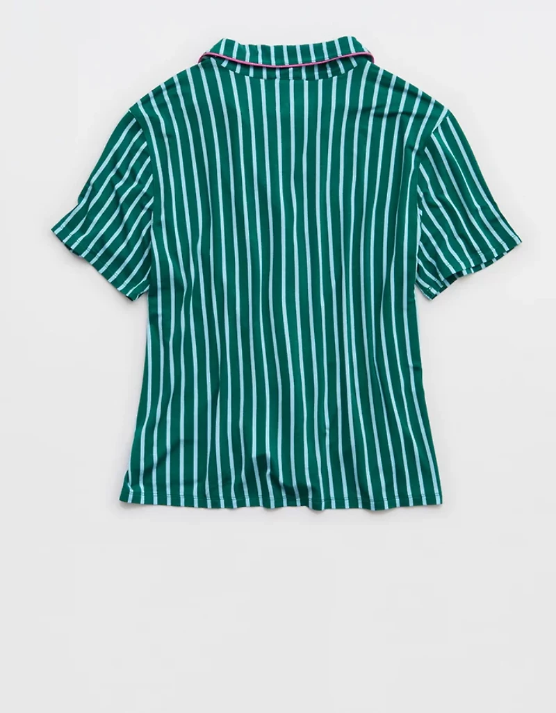 Aerie Real Soft® Short Sleeve Pajama Shirt