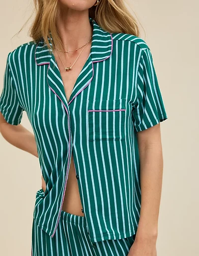 Aerie Real Soft® Short Sleeve Pajama Shirt